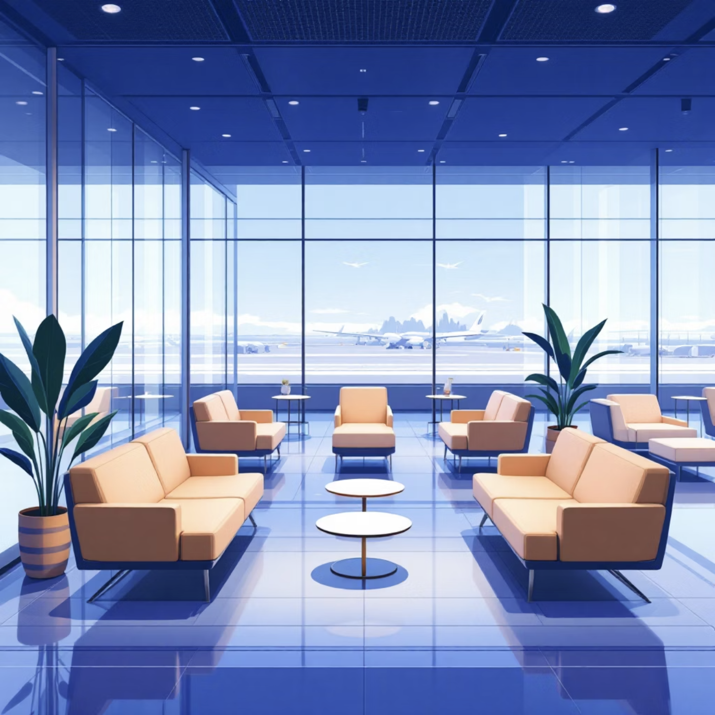 Tech-Enabled Lounge Access